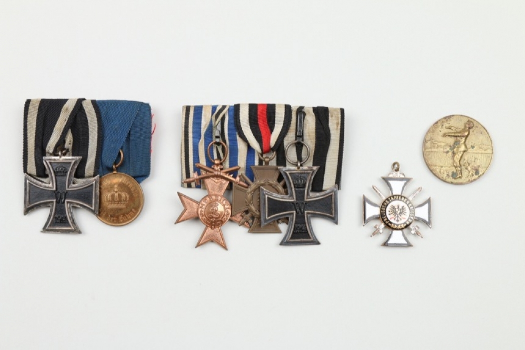Grouping of German imperial medals