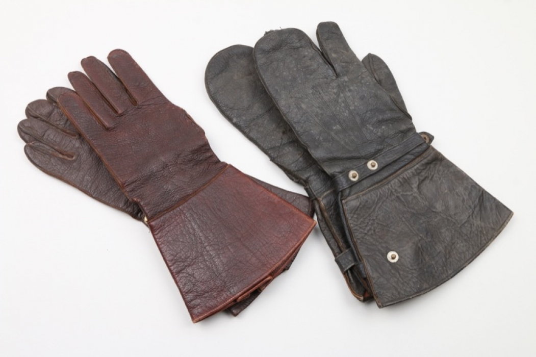 Luftwaffe motorcyclist's gloves