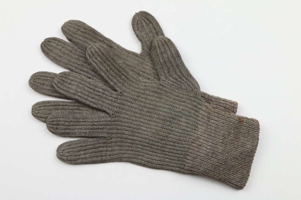 Wehrmacht wool winter gloves