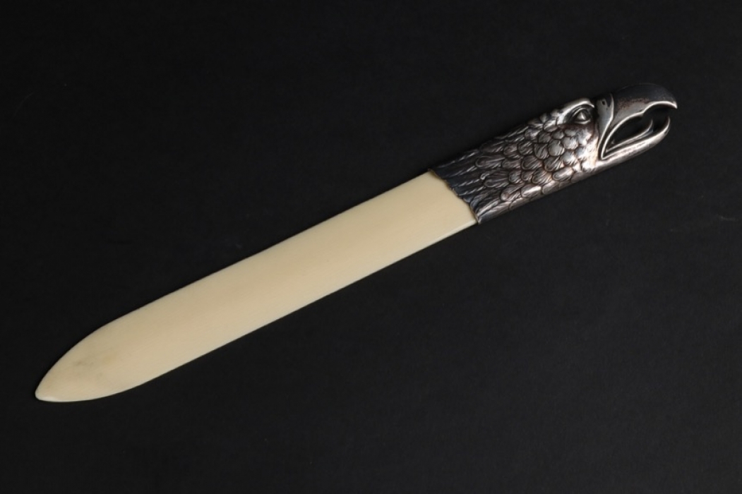 1929 letter opener with silver eagle's head