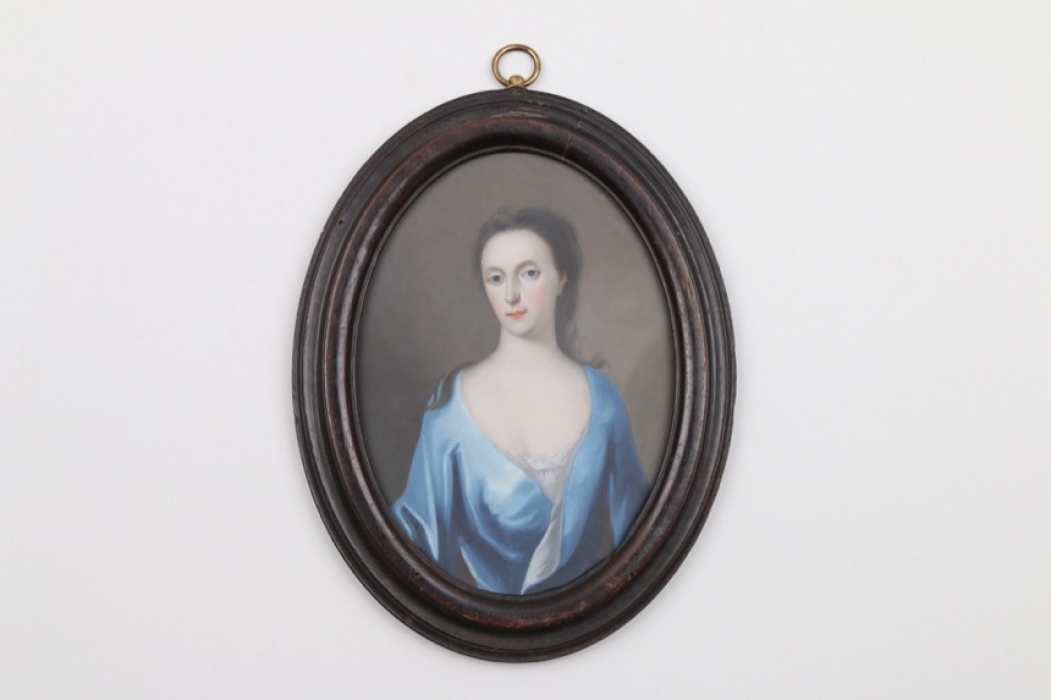 Portrait einer jungen Dame, England, 18. Jh.