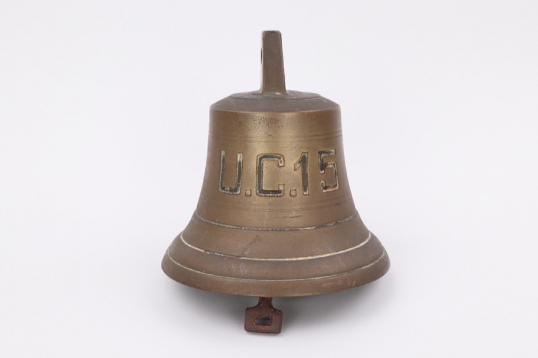 WW1 bell of German U-boot UC15