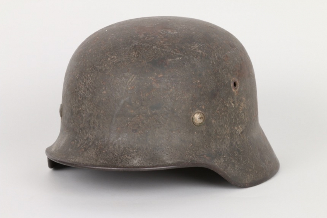 Heer M35 zimmerit camo helmet