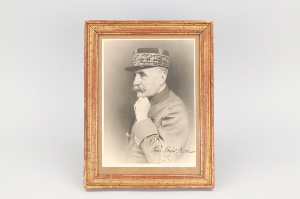 Ferdinand Foch - signed portrait photo
