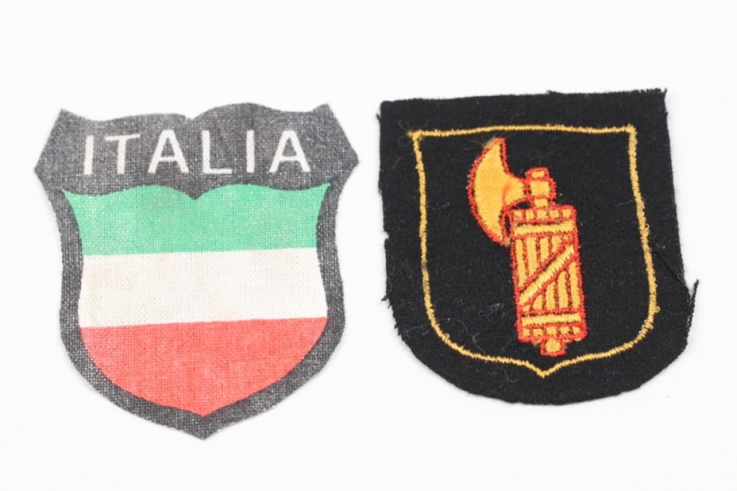 Waffen-SS Italian volunteer's sleeve badge