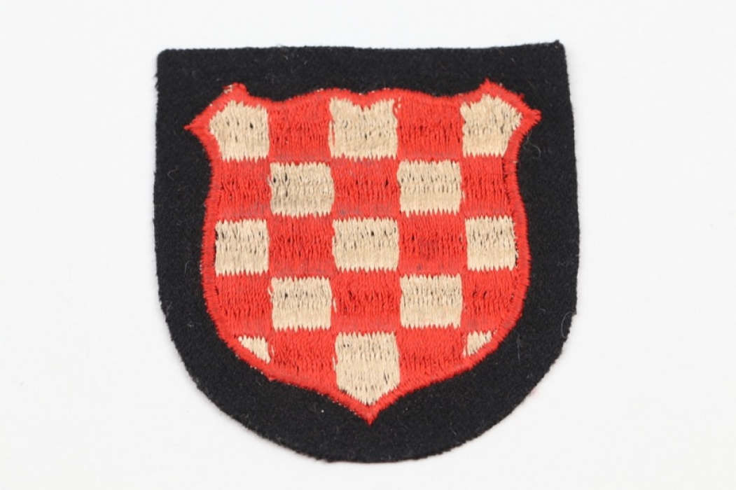 Waffen-SS Croatian volunteer's sleeve badge