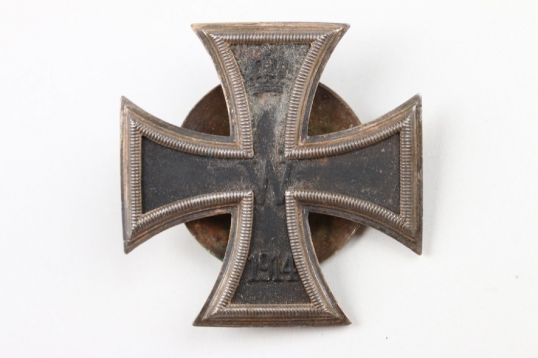 1914 Iron Cross 1st Class on screw-back - 900 silver