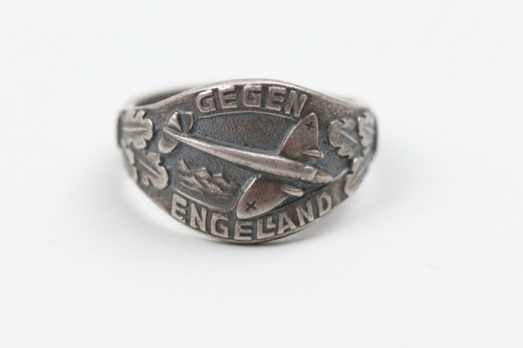 Third Reich ring "Gegen Engelland"