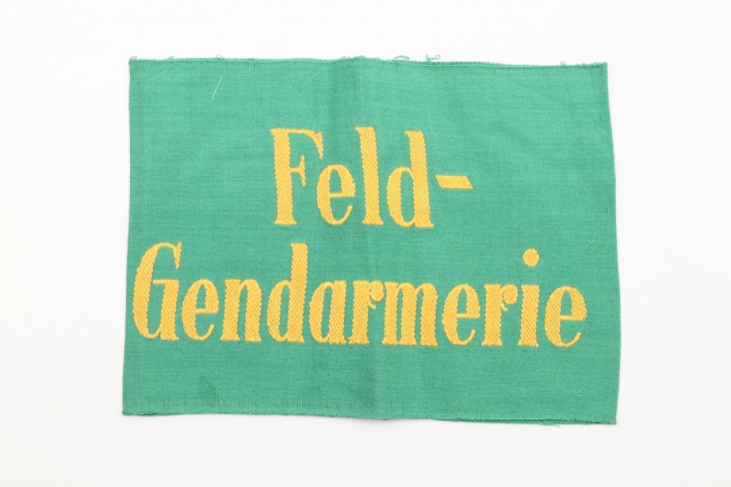 Third Reich armband Feld-Gendarmerie