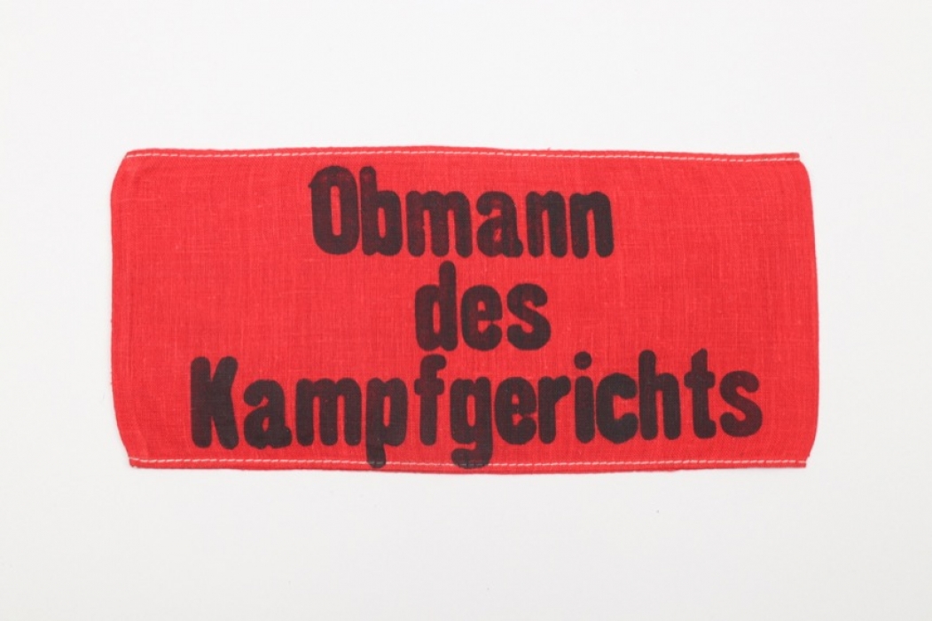 "Obmann des Kampfgerichts" armband