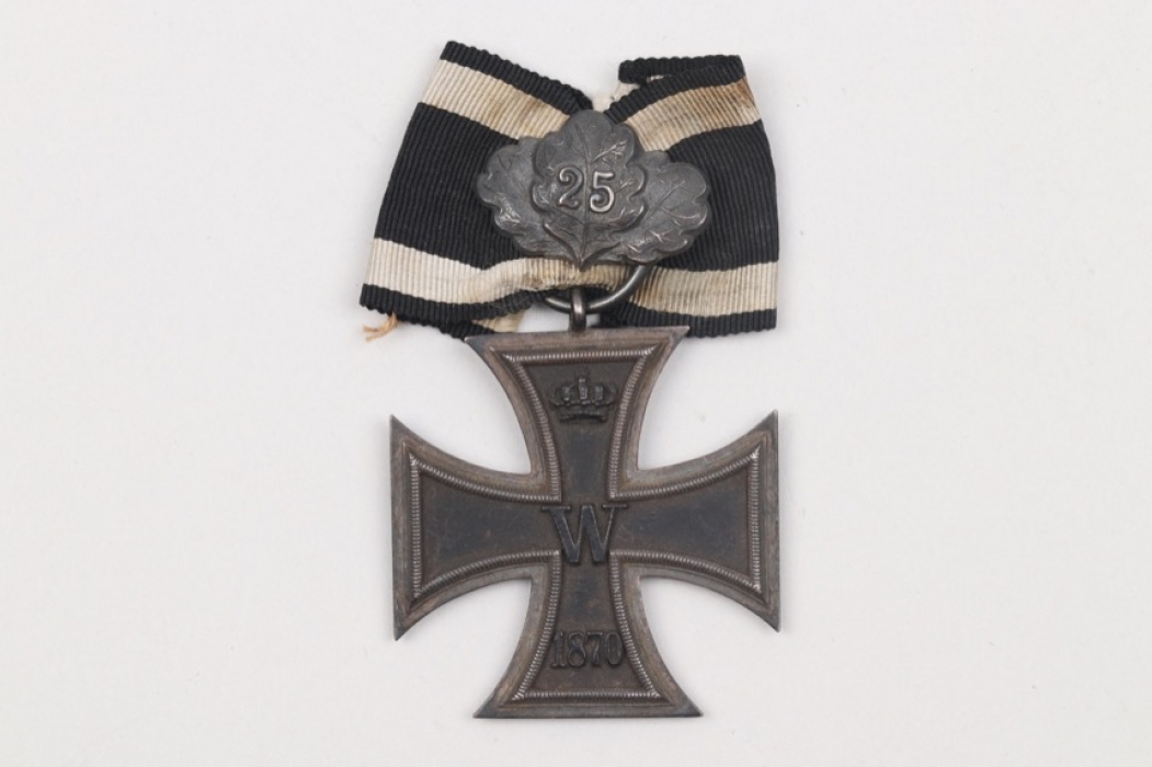 1870 Iron Cross 2nd Class with 25 years Jubilee Clasp