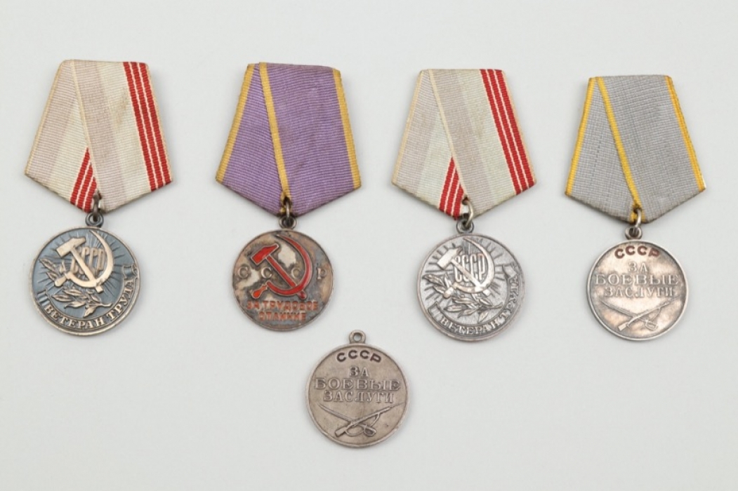 Soviet Union - lot of 5 badges