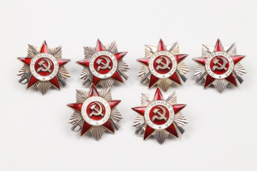 Soviet Union - 6 Order of the Patriotic War