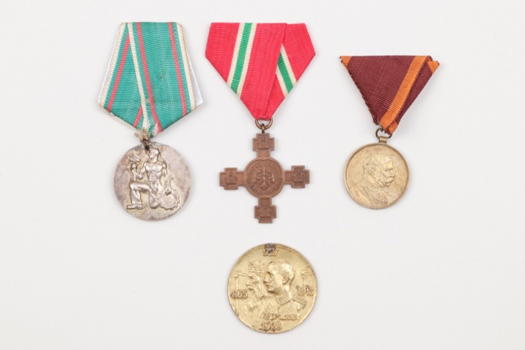 Bulgaria - lot of 4 medals