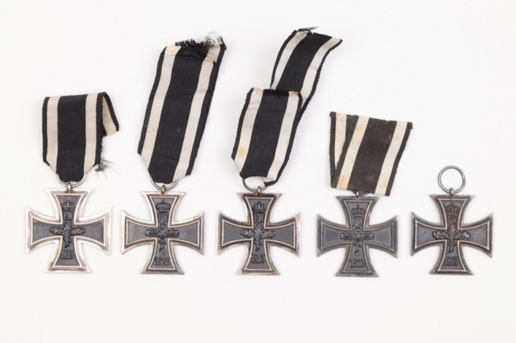 5 + 1914 Iron Crosses 2nd Class