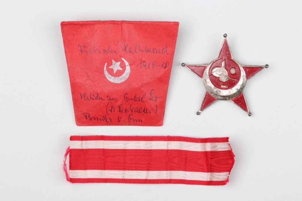 Turkish Gallipoli Star in bag to Leo Gukel