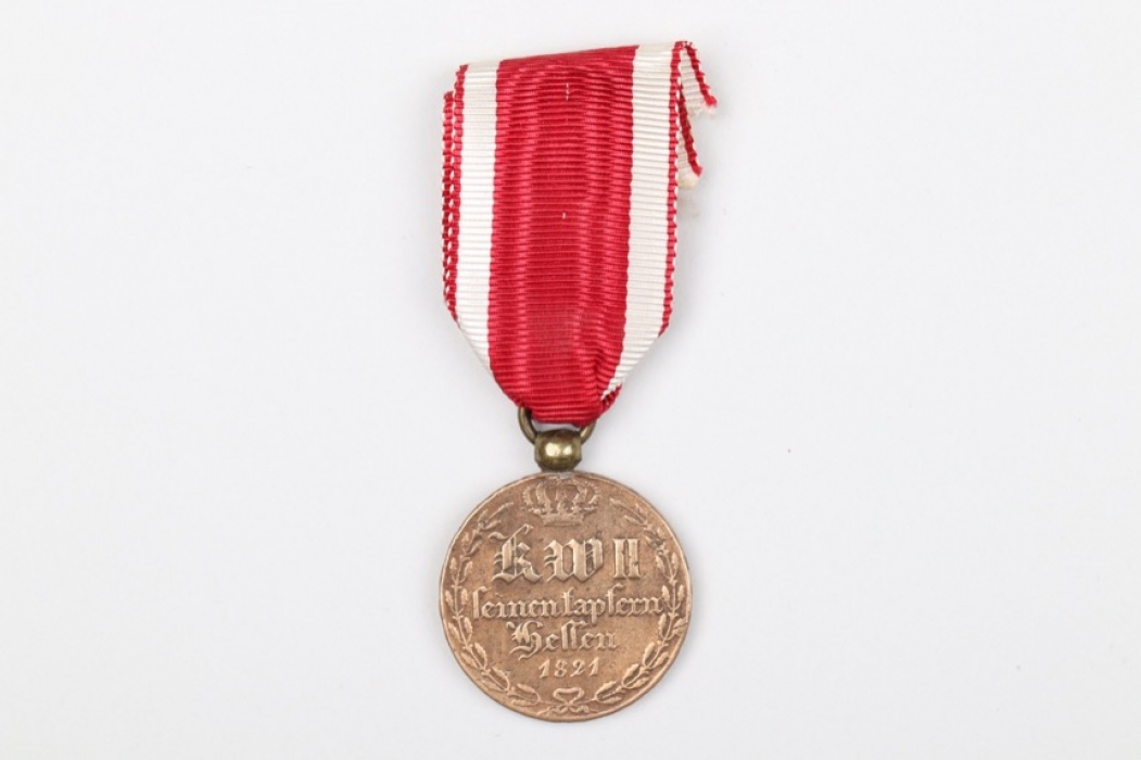 Hessen-Kassel - 1821 War Commemorative Medal for combatants