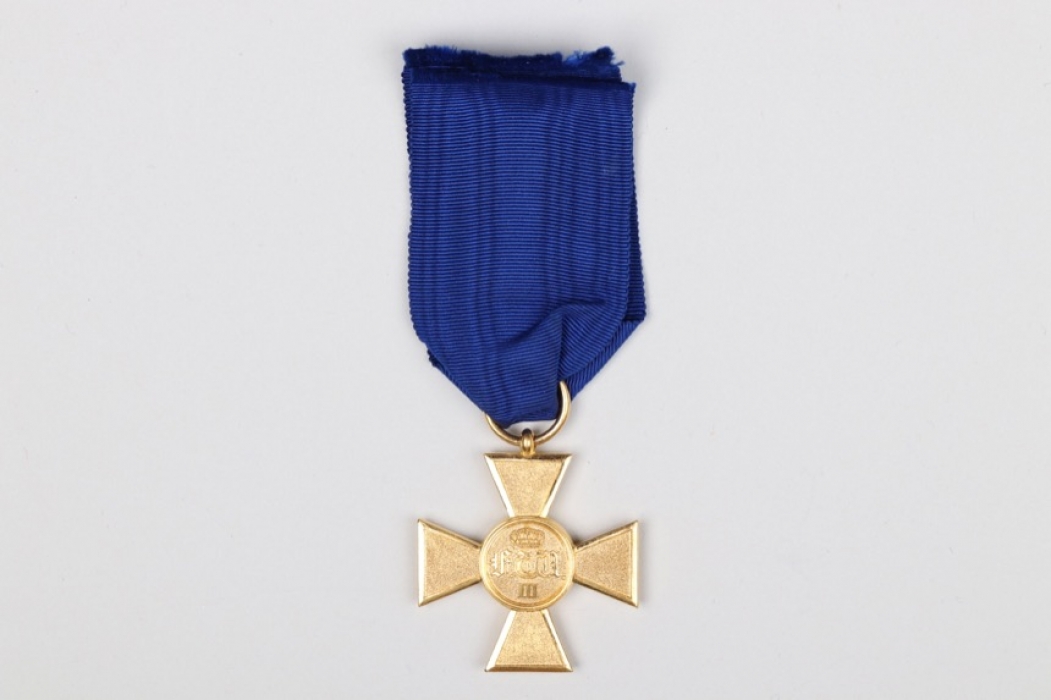 Prussia - Long Service Award 1st Class for officers