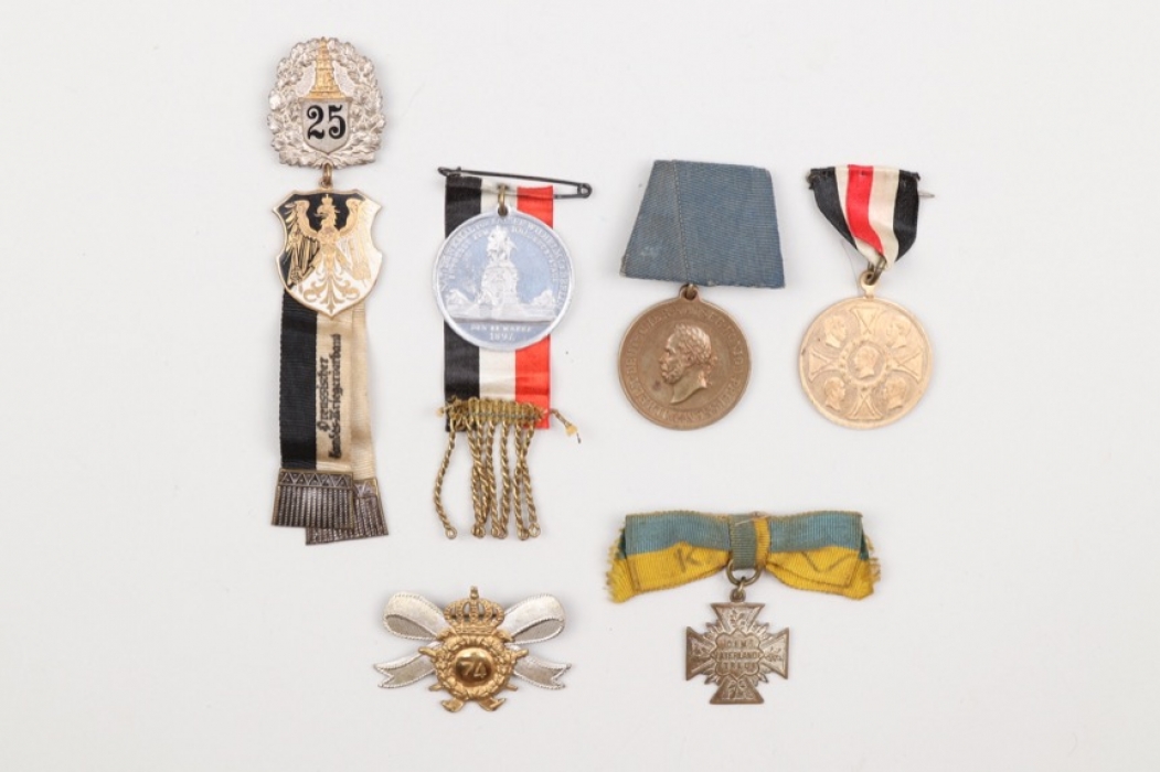 Imperial Germany - lot of badges & medals