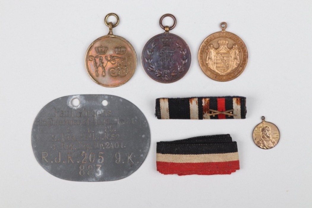 Imperial Germany - lot of badges miniature & dog tag