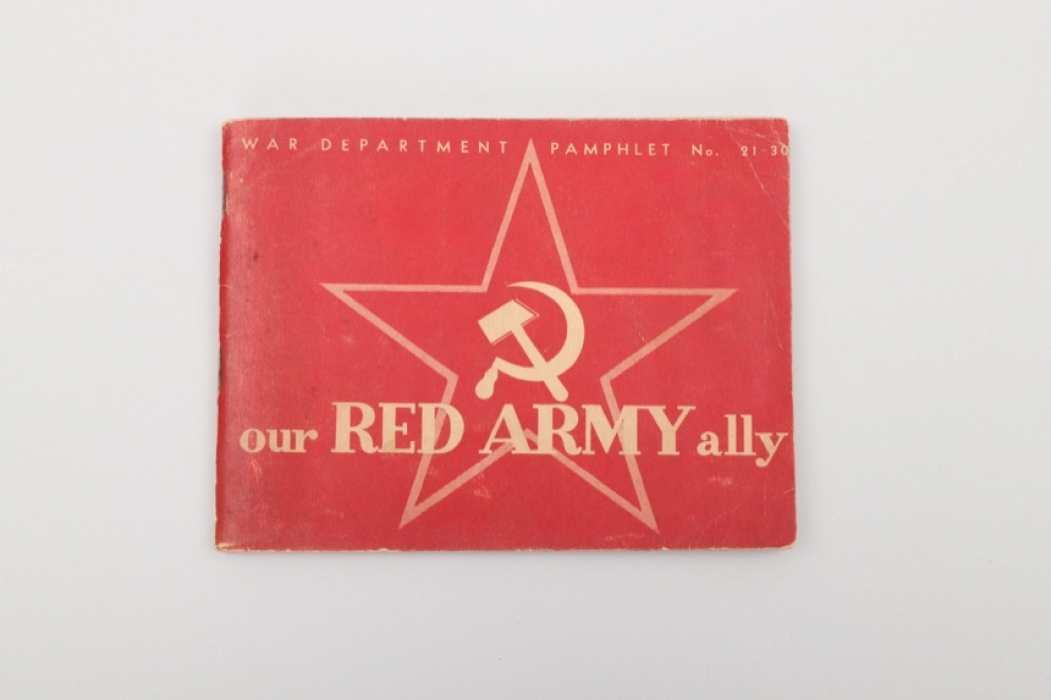 1945 US "our Red Army ally" broochure