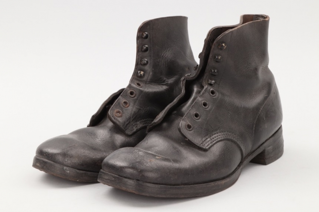 WWII Low ankle boots