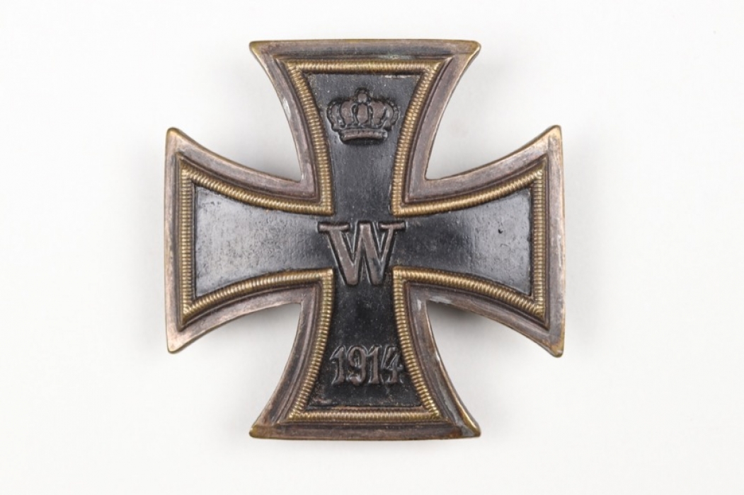 1914 Iron Cross 1st Class on screw-back - variant
