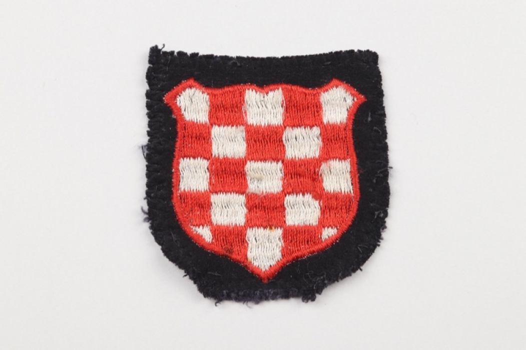 Waffen-SS Croatian volunteer's sleeve badge