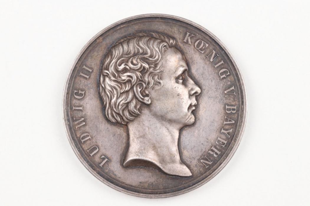 König Ludwig II. Medal of Honor to Julius Ritter v. Payern
