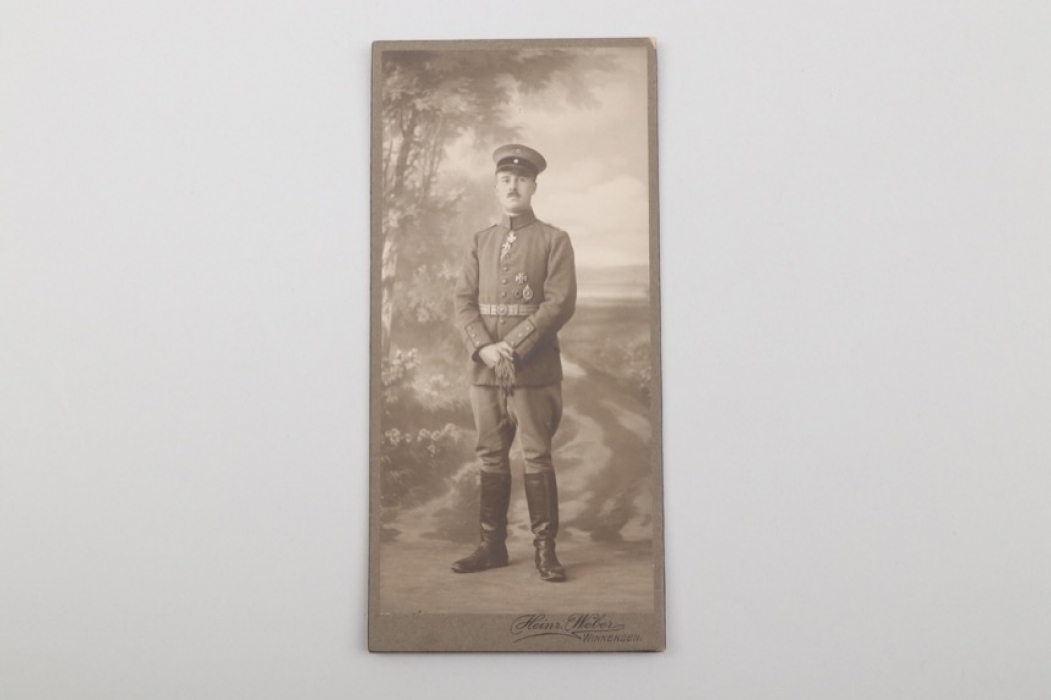 Prussia - portrait photo with Observers Badge