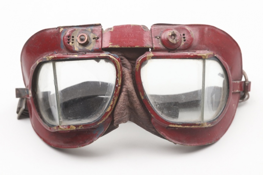 Royal Airforce pilot's flying goggles