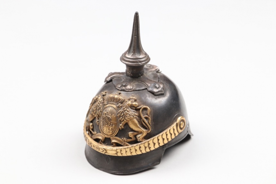 Bavaria - ink pot spike helmet miniature