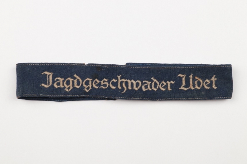 Luftwaffe "Jagdgeschwader Udet" cuffband - EM/NCO