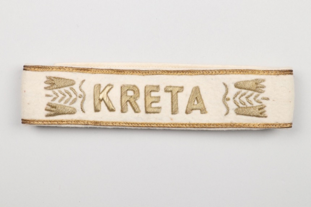 Wehrmacht KRETA cuffband for officer's