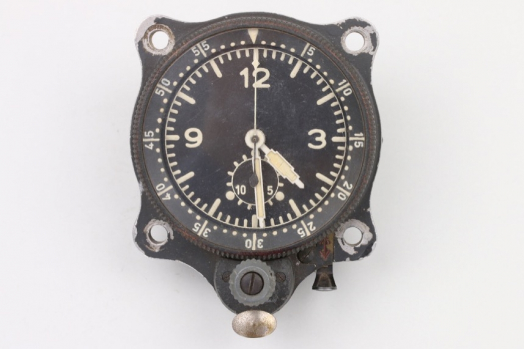 Luftwaffe cockpit clock "Borduhr" - Junghans