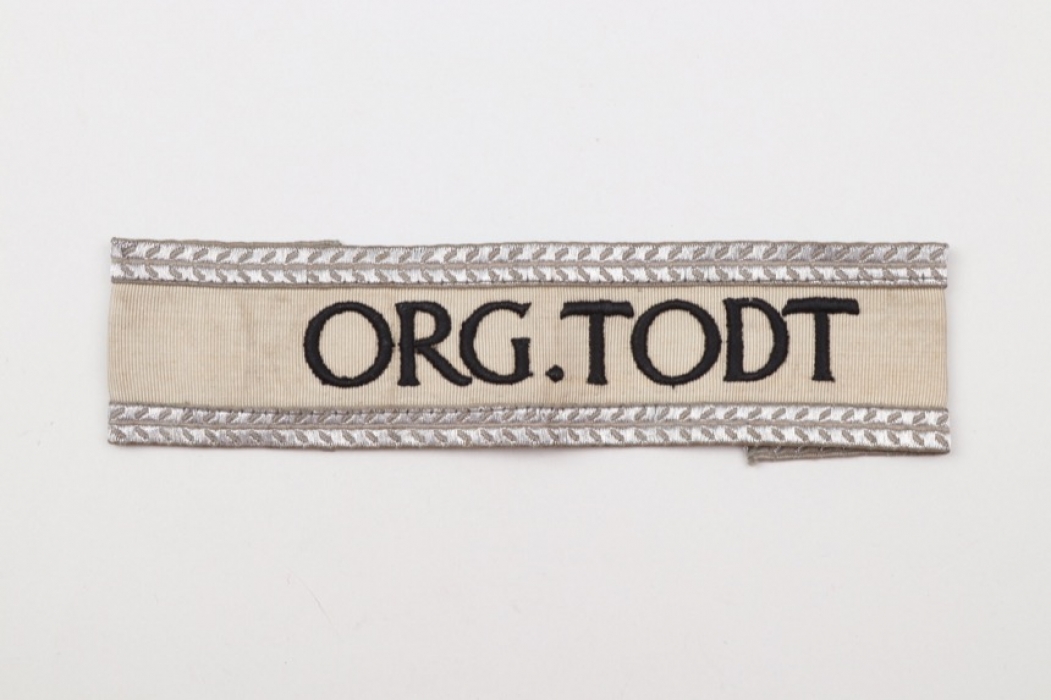 Organisation Todt officer's cuffband