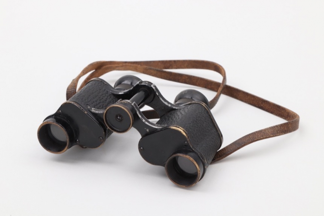Wehrmacht binoculars 6x with strap - Emil Busch