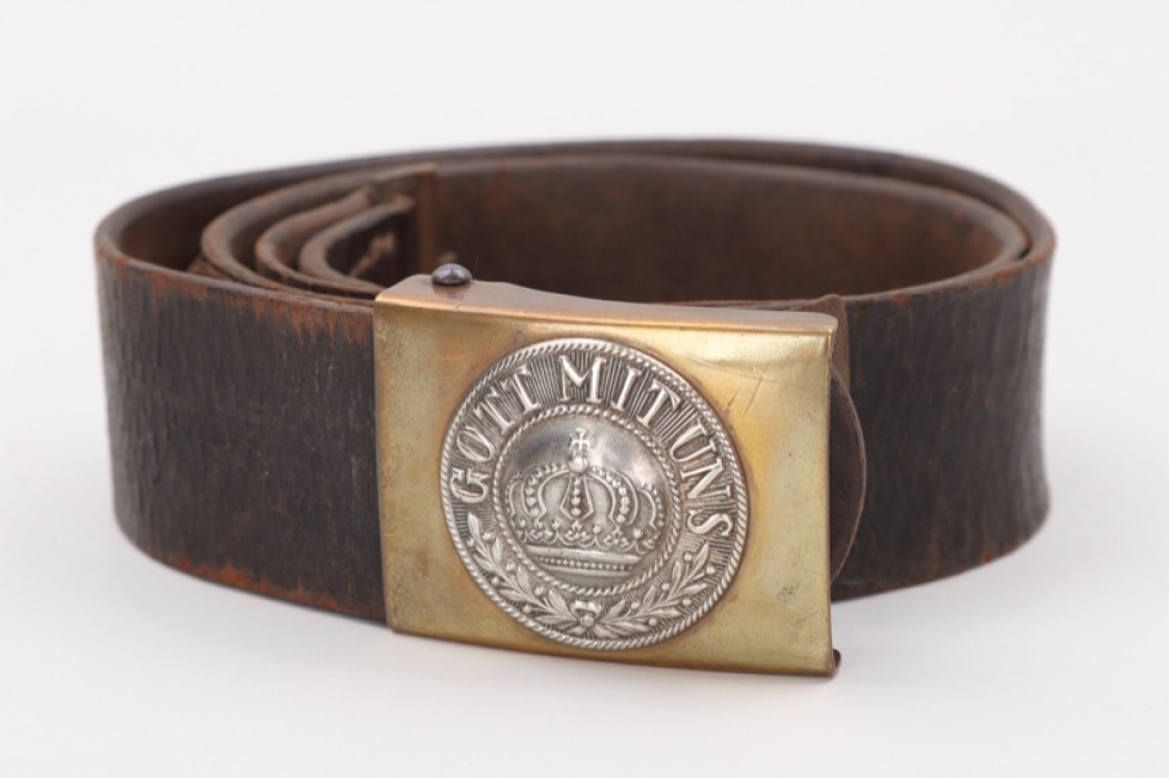 Prussia - EM/NCO belt and buckle