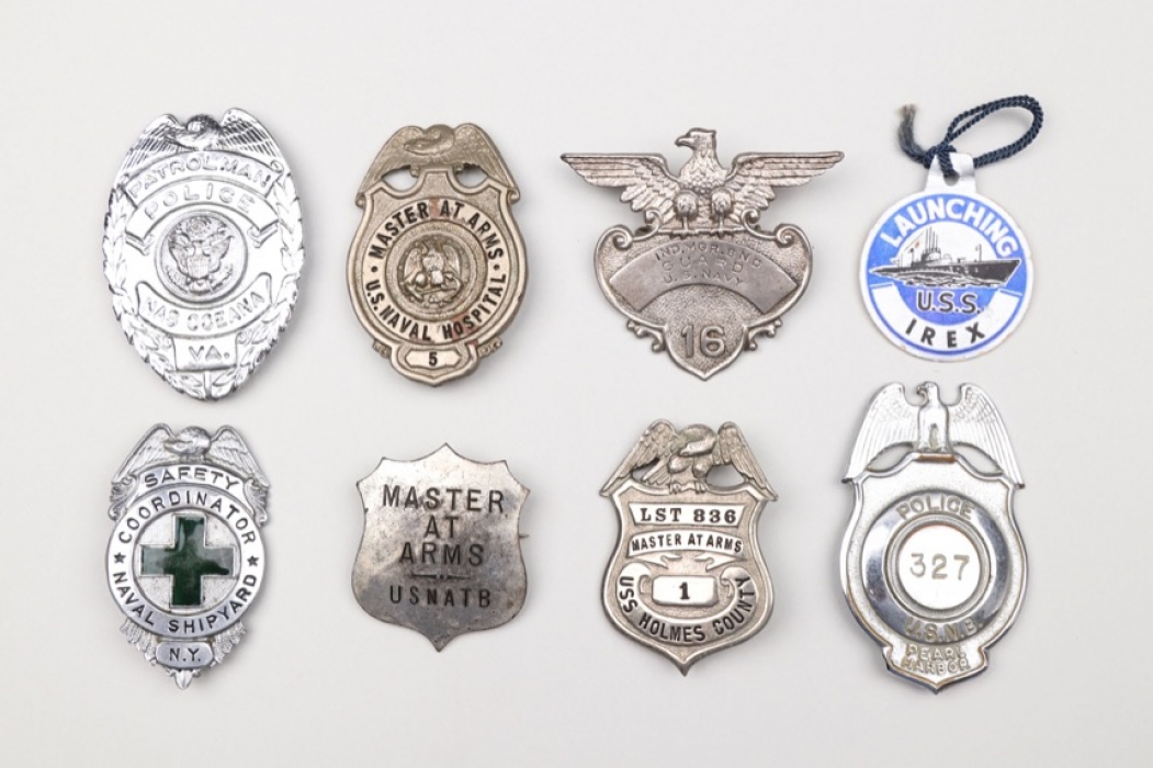 Lot of various US badges