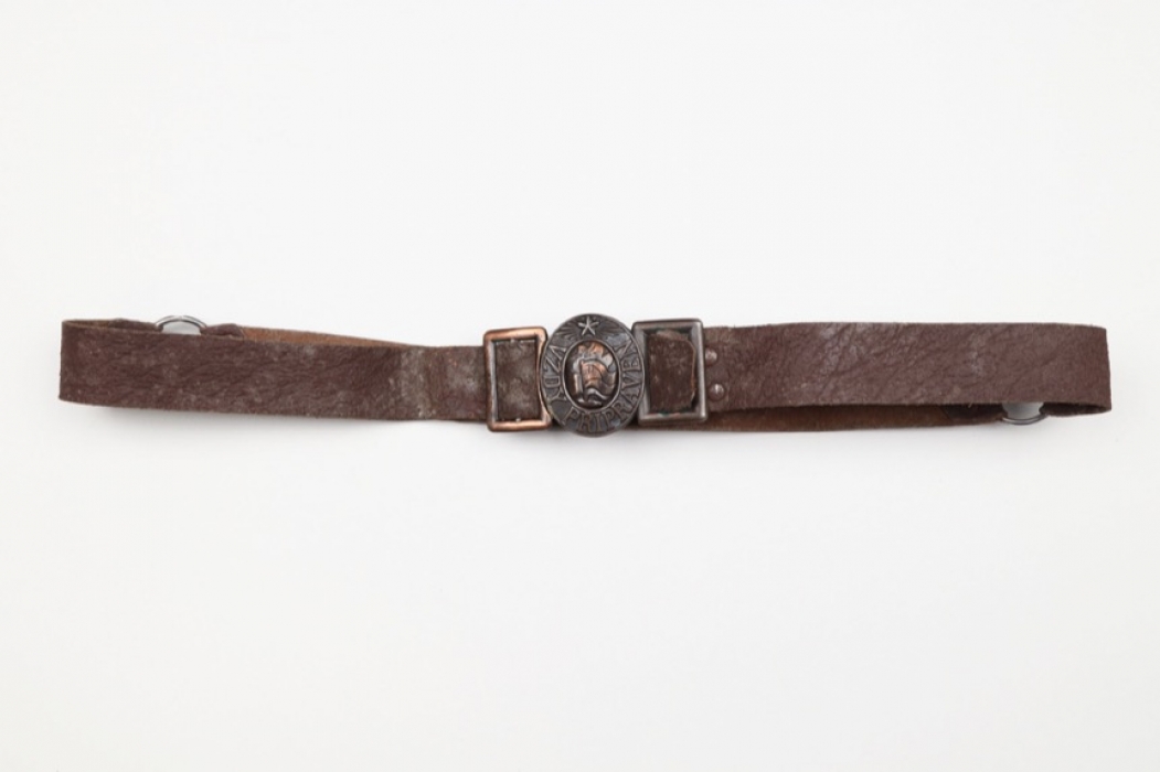 Czechoslovakia - engineer belt and buckle