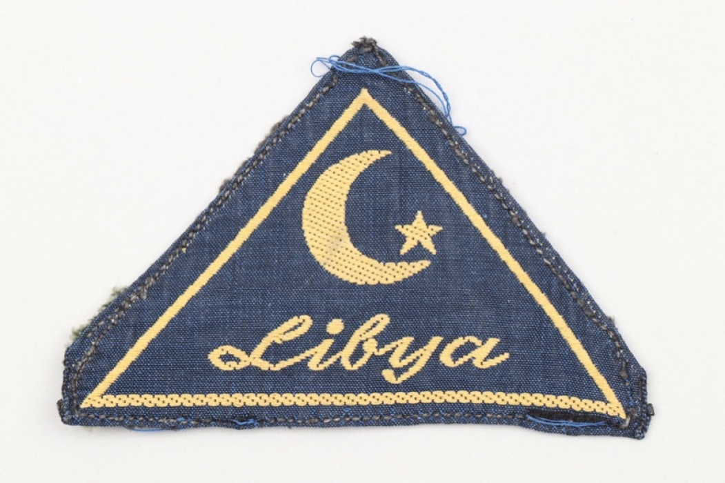 Luftwaffe "Libya" area sleeve triangle badge