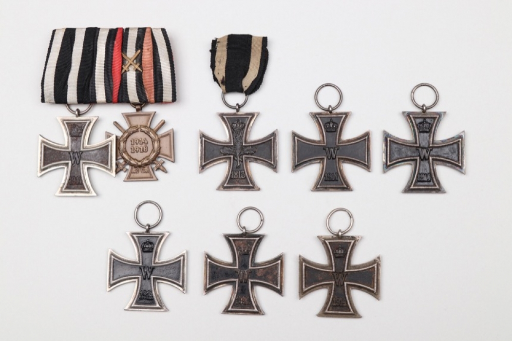 Lot of 1914 Iron Crosses 2nd Class