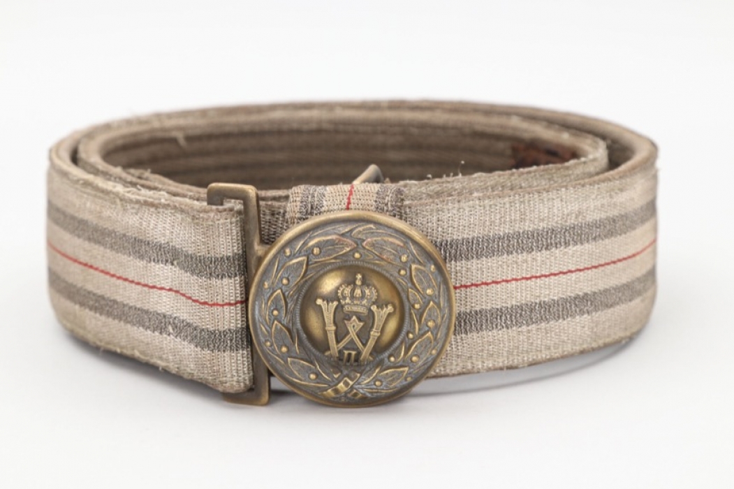WW1 officer's field buckle - Asia Corps
