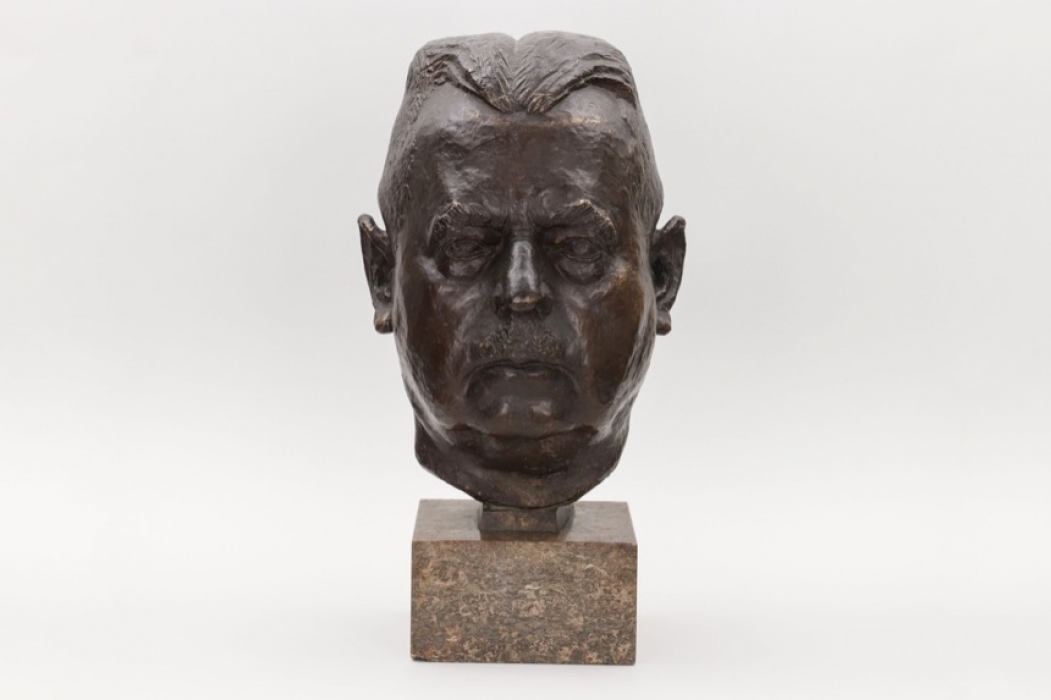 Gauleiter H. Vetter bronze bust (Jürk 40)