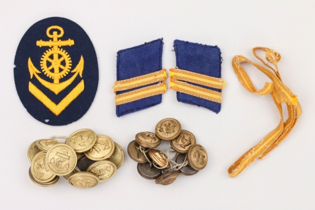 Kriegsmarine Obermaat insignia grouping