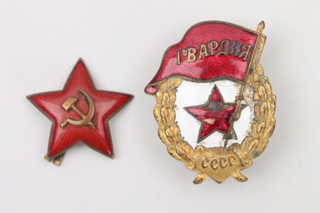 Hptm.H.A. - Russian badges