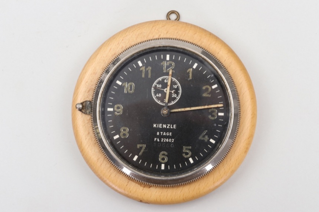 Luftwaffe clock "Borduhr" - KIENZLE
