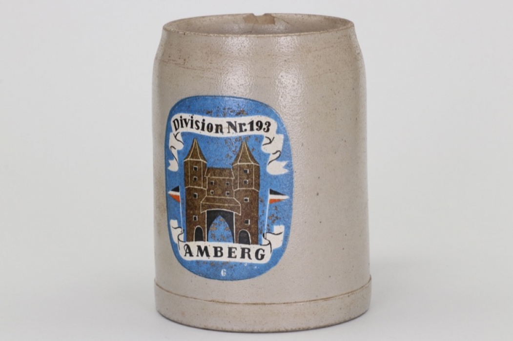 Division Nr. 193 Amberg beer mug