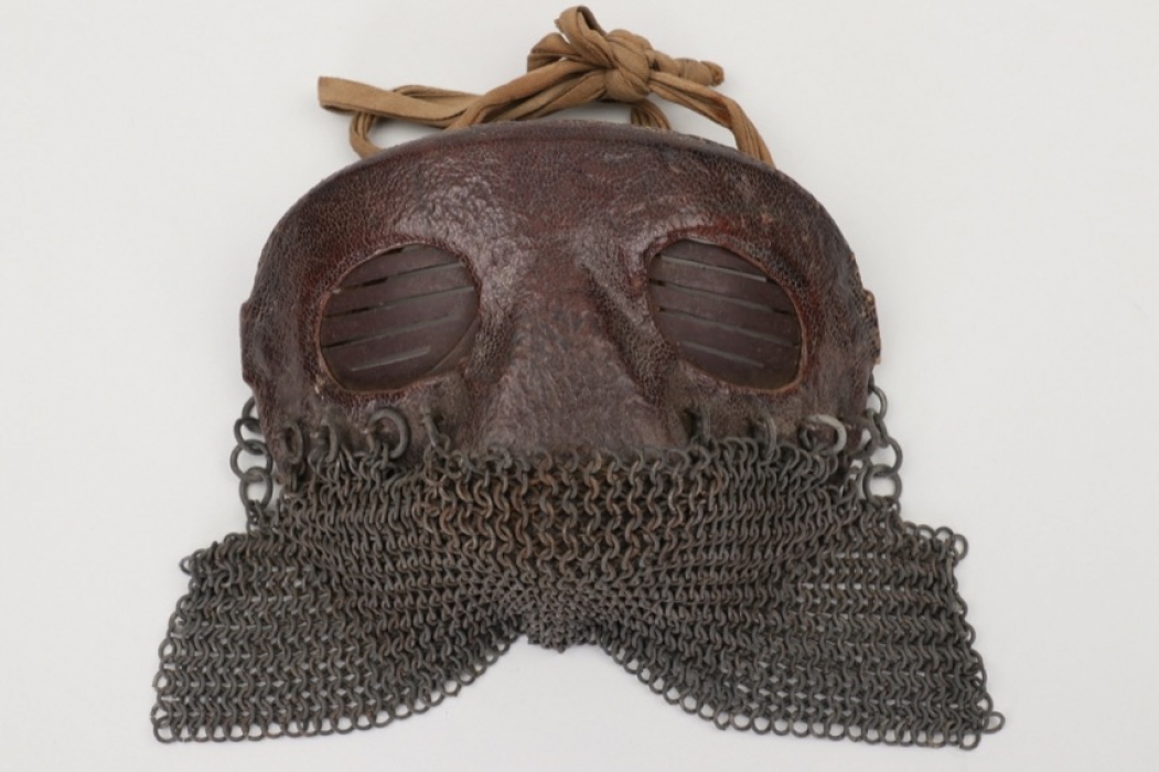 WW1 tank commanders A7V protective face mask