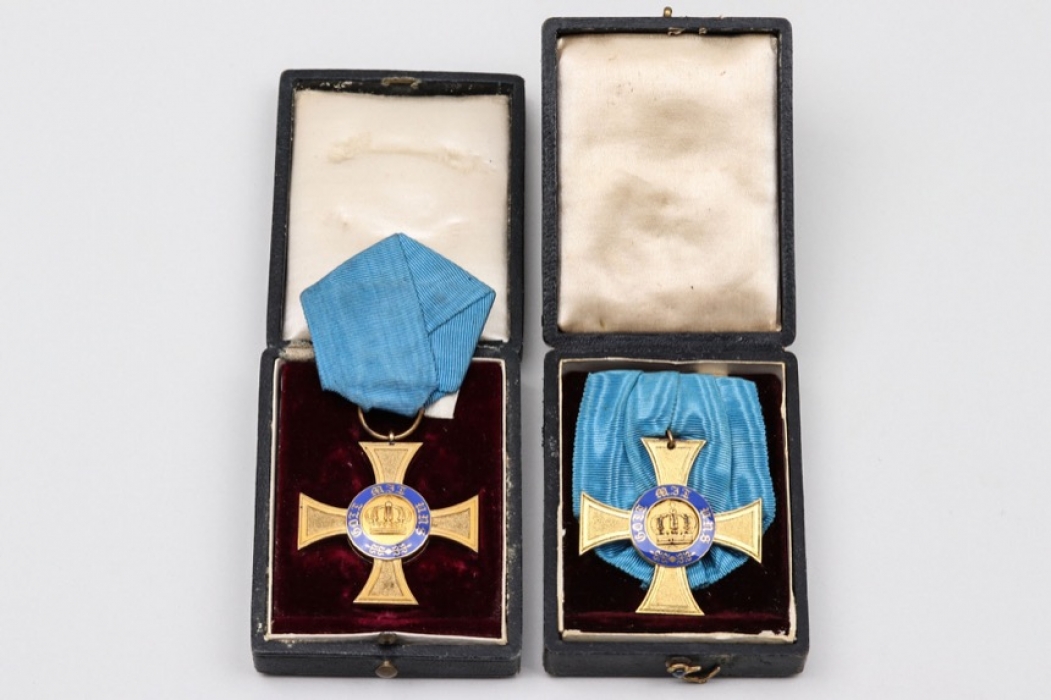 Prussia - lot Order of the Crown 4th Class in case